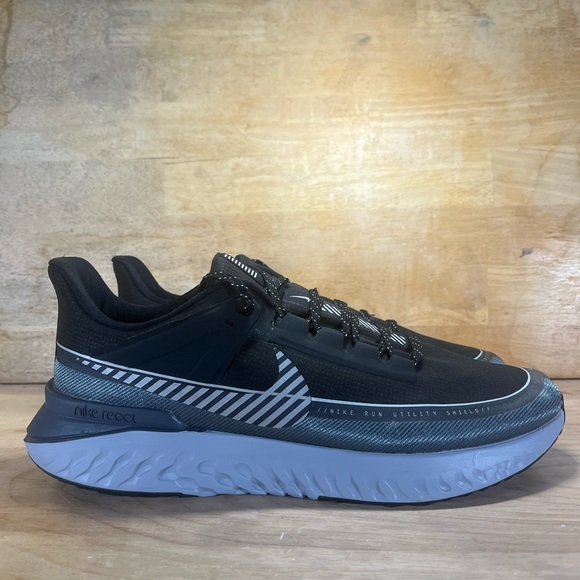 Nike Other - Nike Legend React 2 REFLECTIVE Mens Sz 14 Running Shoes Black Silver BQ3382-001